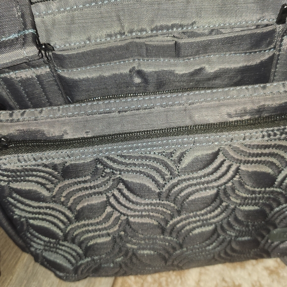 Lug Quilted Grey Convertible Tote - Picture 6 of 8